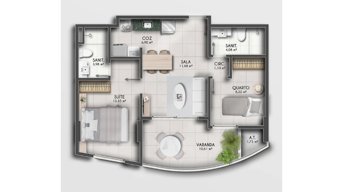 Imagem Apartamento com 3 Quartos à Venda, 61 m²em Horto Florestal - Salvador Imagem Apartamento com 3 Quartos à Venda, 61 m²em Horto Florestal - Salvador