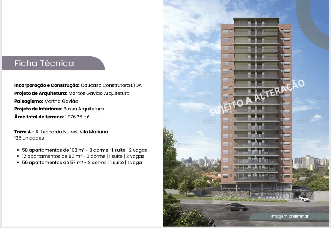 Imagem Apartamento com 3 Quartos à Venda, 102 m² em Vila Mariana - São Paulo Imagem Apartamento com 3 Quartos à Venda, 102 m² em Vila Mariana - São Paulo