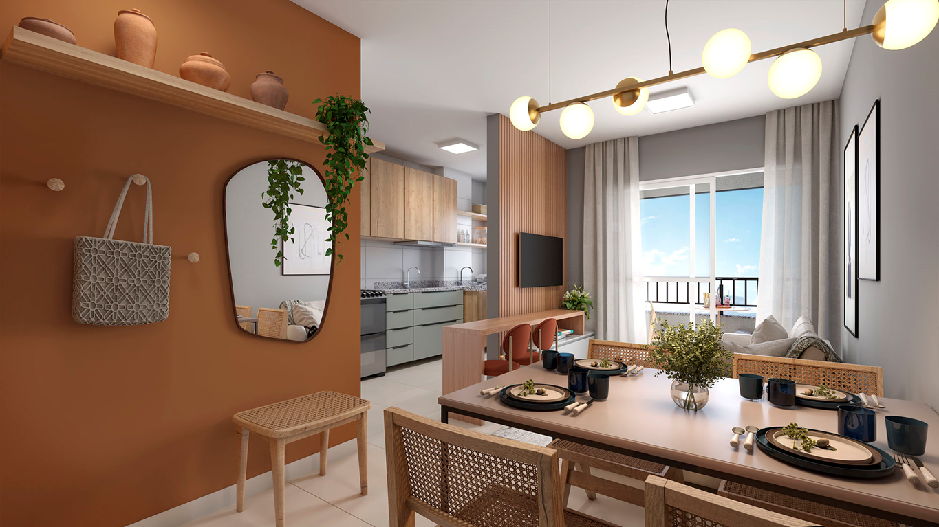 Imagem Apartamento com 2 Quartos à Venda, 55 m² em Cruz das Almas - Maceió Imagem Apartamento com 2 Quartos à Venda, 55 m² em Cruz das Almas - Maceió