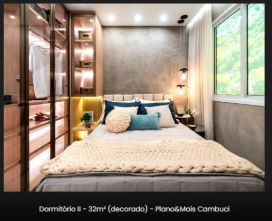 Imagem Apartamento com 2 Quartos à Venda, 32 m² em Cambuci - São Paulo