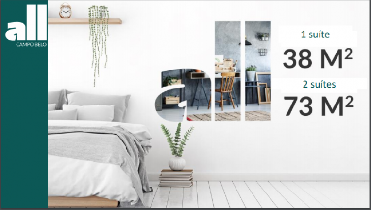 Imagem Apartamento com 1 Quarto à Venda,  em Brooklin Paulista - São Paulo