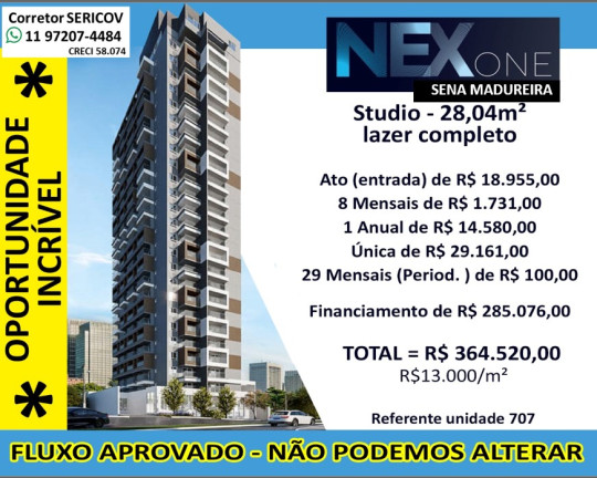 Imagem Apartamento com 1 Quarto à Venda, 28 m² em Vila Clementino - São Paulo Imagem Apartamento com 1 Quarto à Venda, 28 m² em Vila Clementino - São Paulo