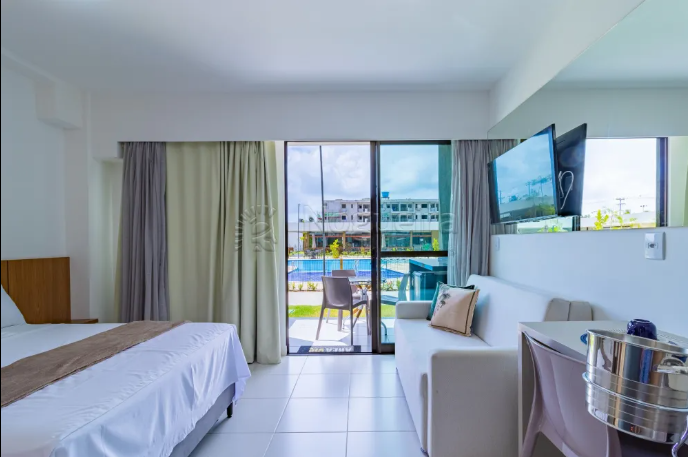 Imagem Flat com 1 Quarto à Venda, 28 m²em Muro Alto - Ipojuca
