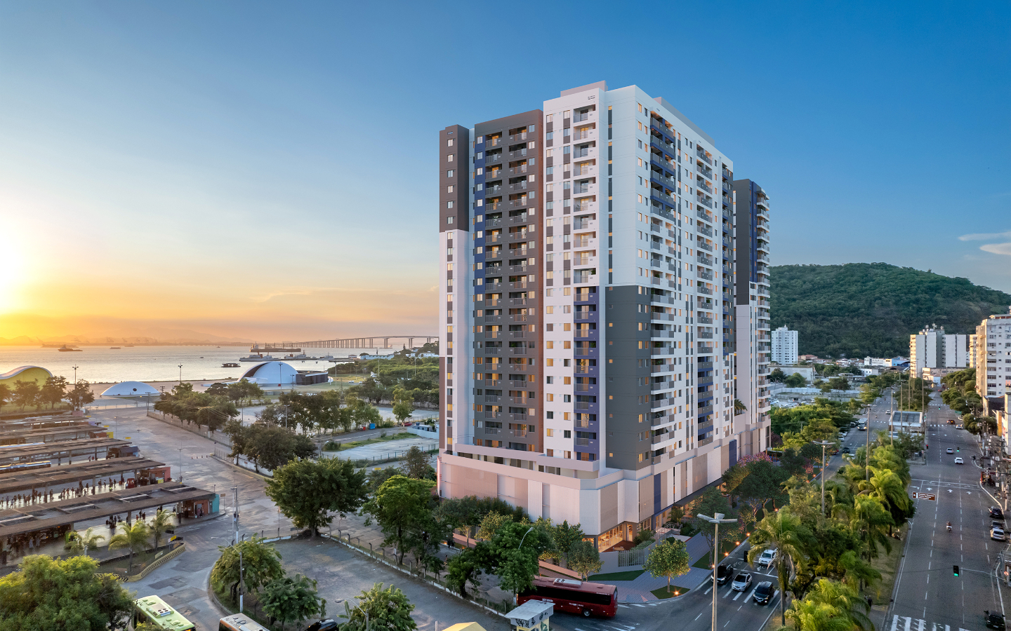 Imagem Edifício Residencial com 2 Quartos à Venda, 52 m²em Centro - Niterói Imagem Edifício Residencial com 2 Quartos à Venda, 52 m²em Centro - Niterói