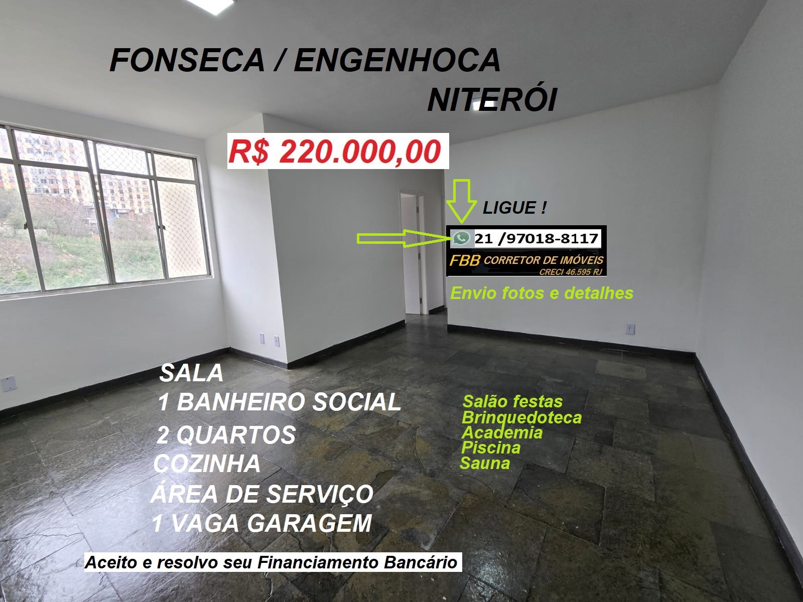 Imagem Apartamento com 2 Quartos à Venda, 55 m² em Engenhoca - Niterói Imagem Apartamento com 2 Quartos à Venda, 55 m² em Engenhoca - Niterói