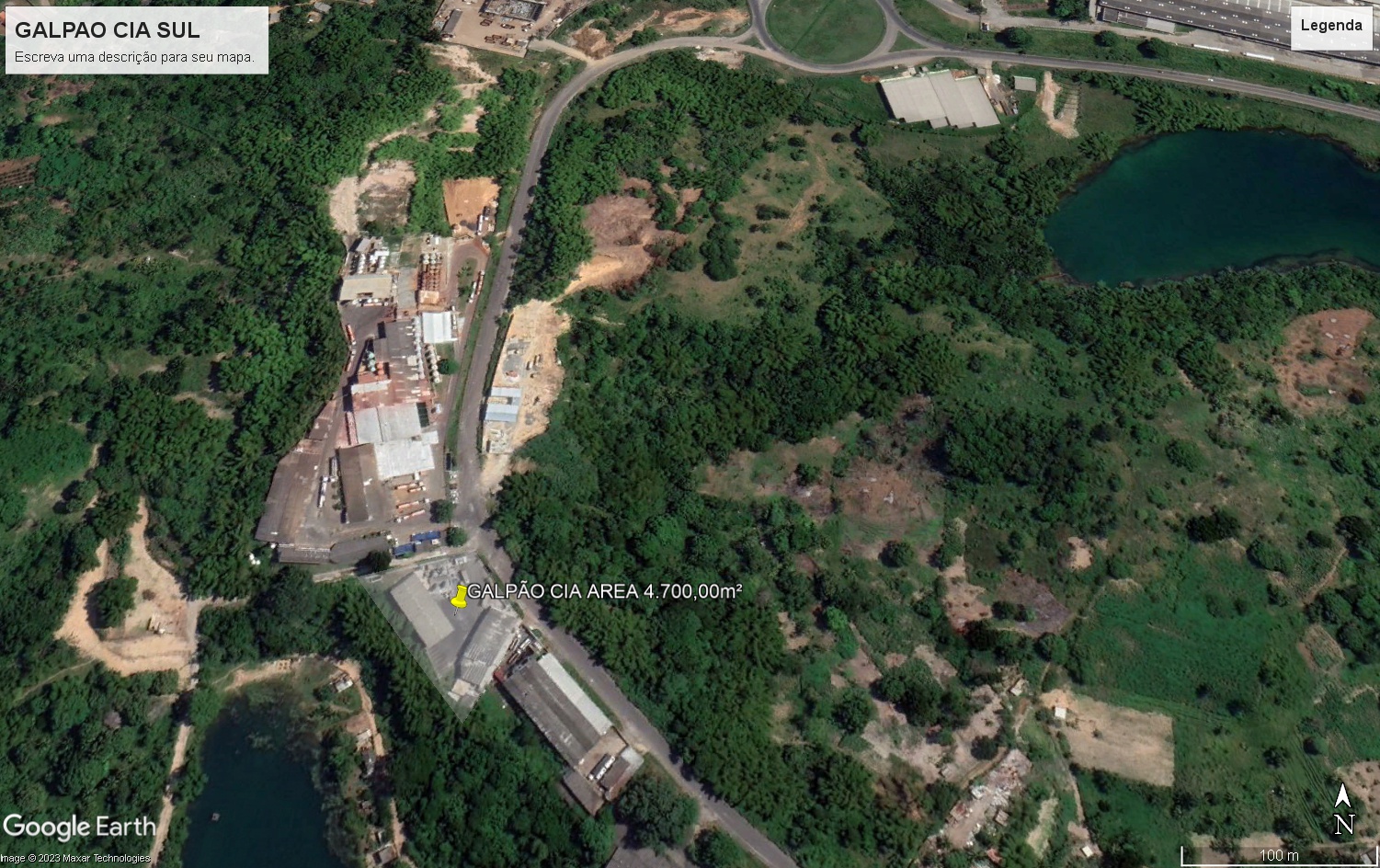 Imagem Galpão à Venda, 1 m²em Cia Sul - Simões Filho Imagem Galpão à Venda, 1 m²em Cia Sul - Simões Filho