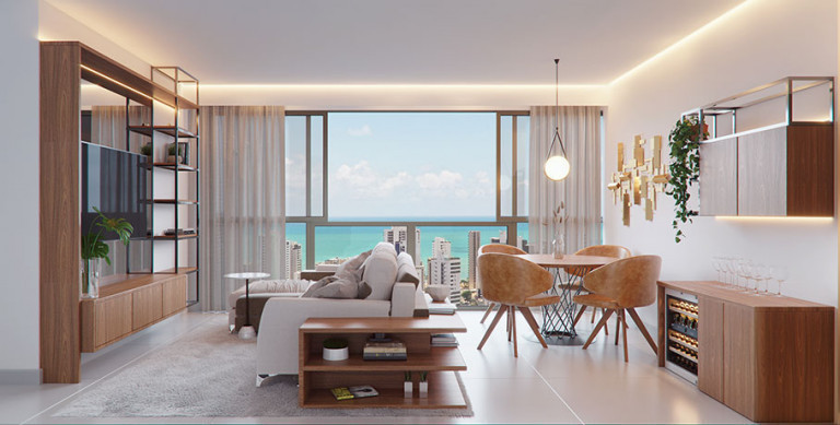 Imagem Apartamento com 3 Quartos à Venda, 91 m² em Boa Viagem - Recife