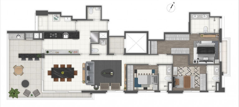 Imagem Apartamento com 3 Quartos à Venda, 147 m² em Vila Mascote - São Paulo Imagem Apartamento com 3 Quartos à Venda, 147 m² em Vila Mascote - São Paulo