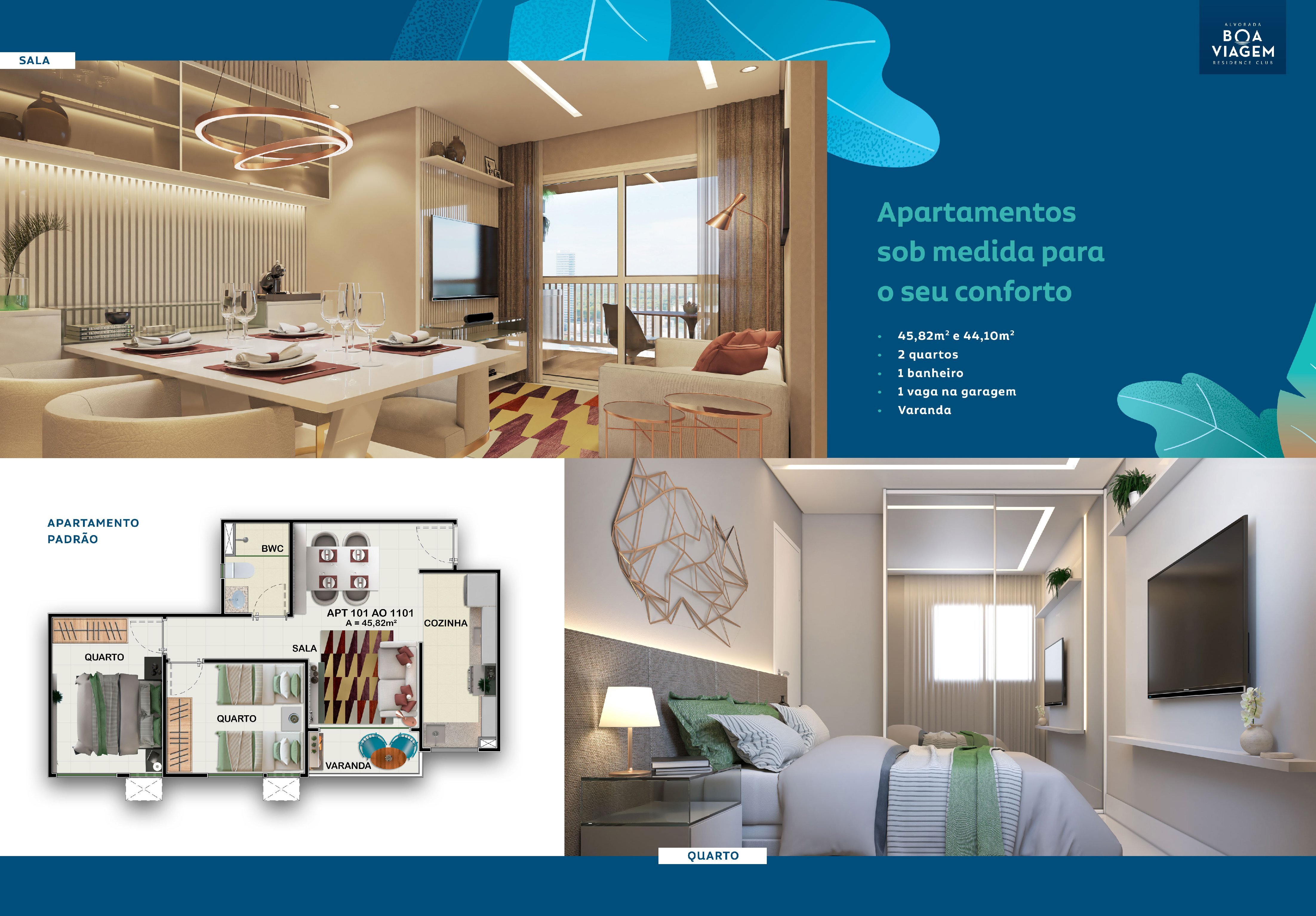 Imagem Apartamento com 2 Quartos à Venda, 45 m²em Imbiribeira - Recife Imagem Apartamento com 2 Quartos à Venda, 45 m²em Imbiribeira - Recife