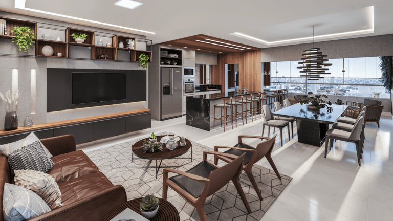 Imagem Apartamento com 3 Quartos à Venda, 168 m²em Centro - Campo Grande