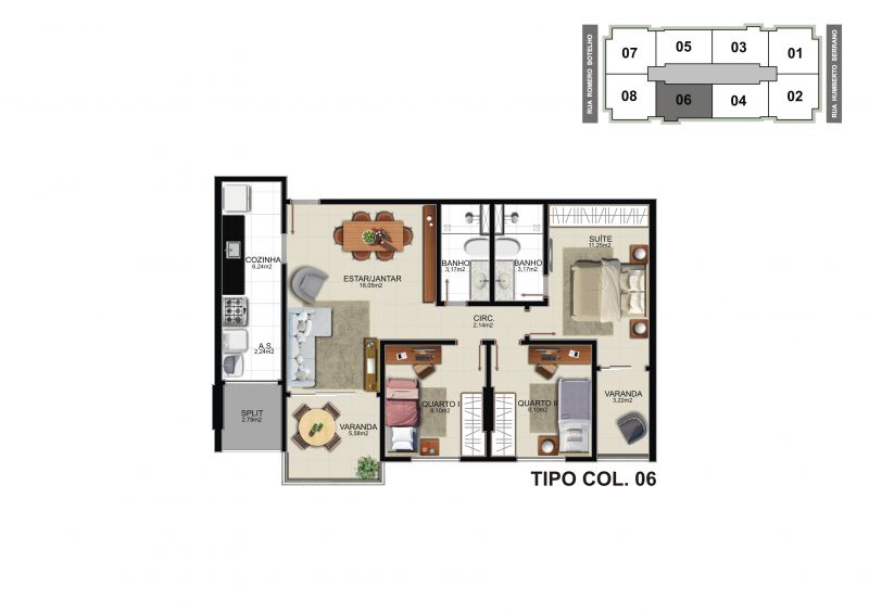 Imagem Apartamento com 3 Quartos à Venda, 92 m² em Praia da Costa - Vila Velha Imagem Apartamento com 3 Quartos à Venda, 92 m² em Praia da Costa - Vila Velha