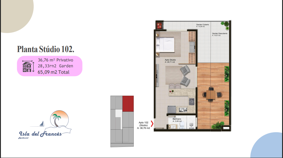 Imagem Studio com 1 Quarto à Venda, 25 m² em Canasvieiras - Florianópolis Imagem Studio com 1 Quarto à Venda, 25 m² em Canasvieiras - Florianópolis
