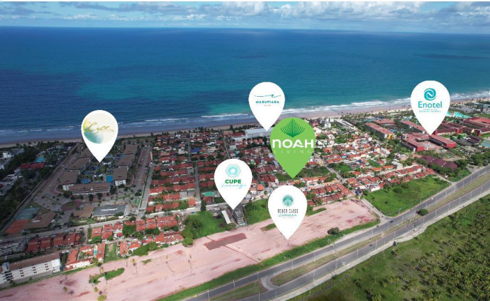 Imagem Apartamento com 1 Quarto à Venda, 19 m² em Praia do Cupe - Ipojuca