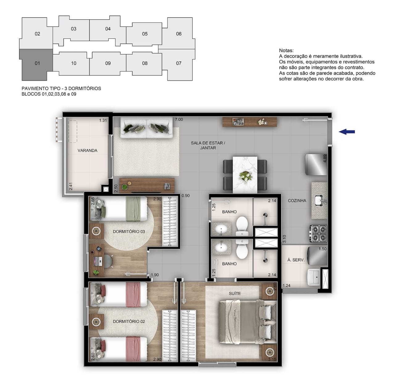 Imagem Apartamento com 2 Quartos à Venda, 54 m² em Recreio dos Bandeirantes - Rio de Janeiro