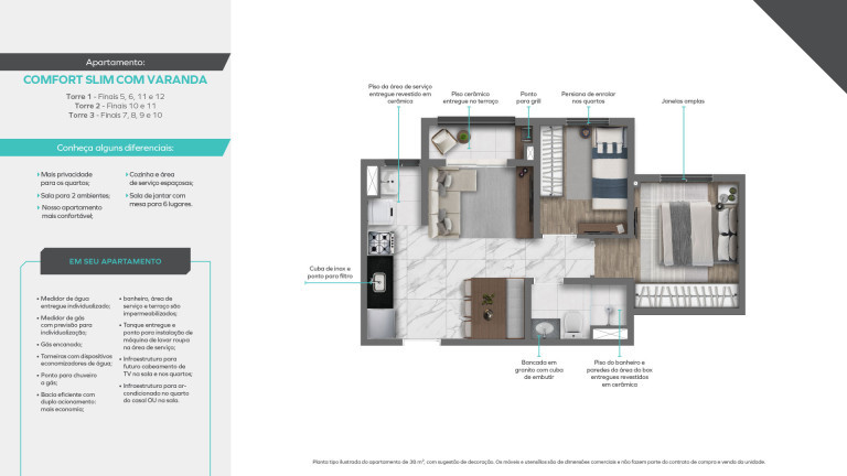 Imagem Apartamento com 2 Quartos à Venda, 36 m² em Santana - São Paulo