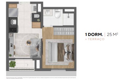 Imagem Apartamento com 1 Quarto à Venda, 29 m² em Pinheiros - São Paulo Imagem Apartamento com 1 Quarto à Venda, 29 m² em Pinheiros - São Paulo