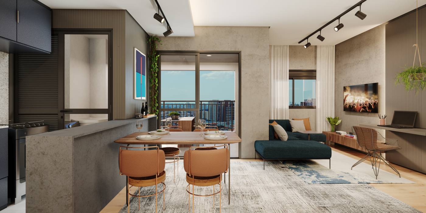 Imagem Apartamento com 2 Quartos à Venda, 49 m²em Vila Firmiano Pinto - São Paulo