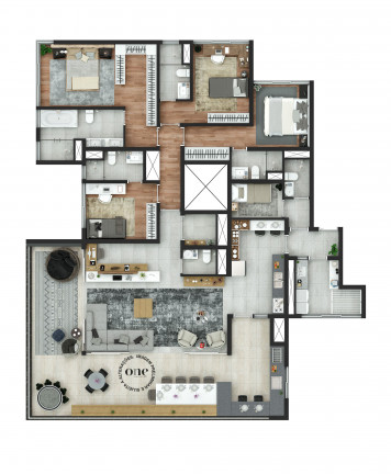 Imagem Apartamento com 3 Quartos à Venda, 233 m² em Pinheiros - São Paulo