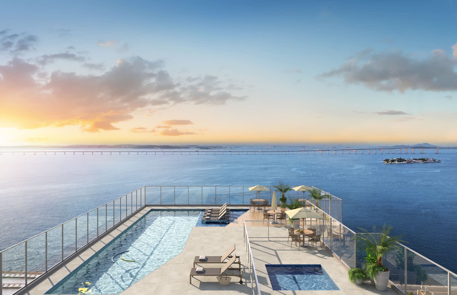 Imagem Apartamento com 2 Quartos à Venda, 43 m² em Gamboa - Rio de Janeiro