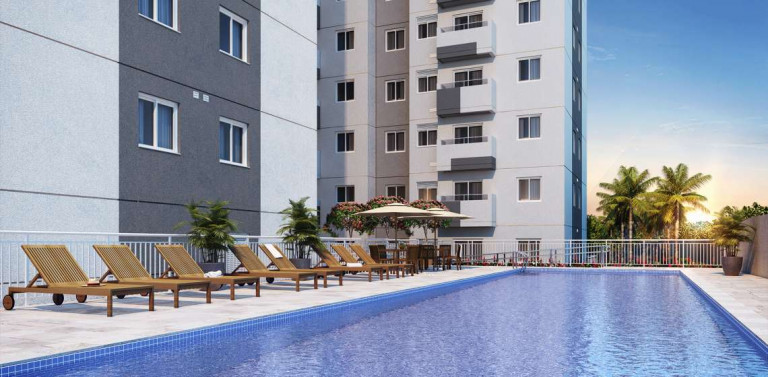 Imagem Apartamento com 2 Quartos à Venda, 42 m² em Jabaquara - Santos Imagem Apartamento com 2 Quartos à Venda, 42 m² em Jabaquara - Santos