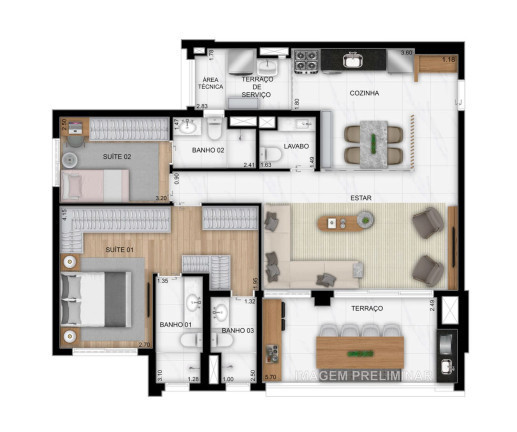 Imagem Apartamento com 3 Quartos à Venda, em Cidade Mãe do Céu - São Paulo Imagem Apartamento com 3 Quartos à Venda, em Cidade Mãe do Céu - São Paulo