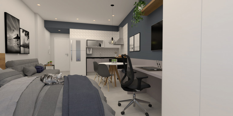 Imagem Loft com 1 Quarto à Venda, 32 m² em Centro - Rio de Janeiro Imagem Loft com 1 Quarto à Venda, 32 m² em Centro - Rio de Janeiro