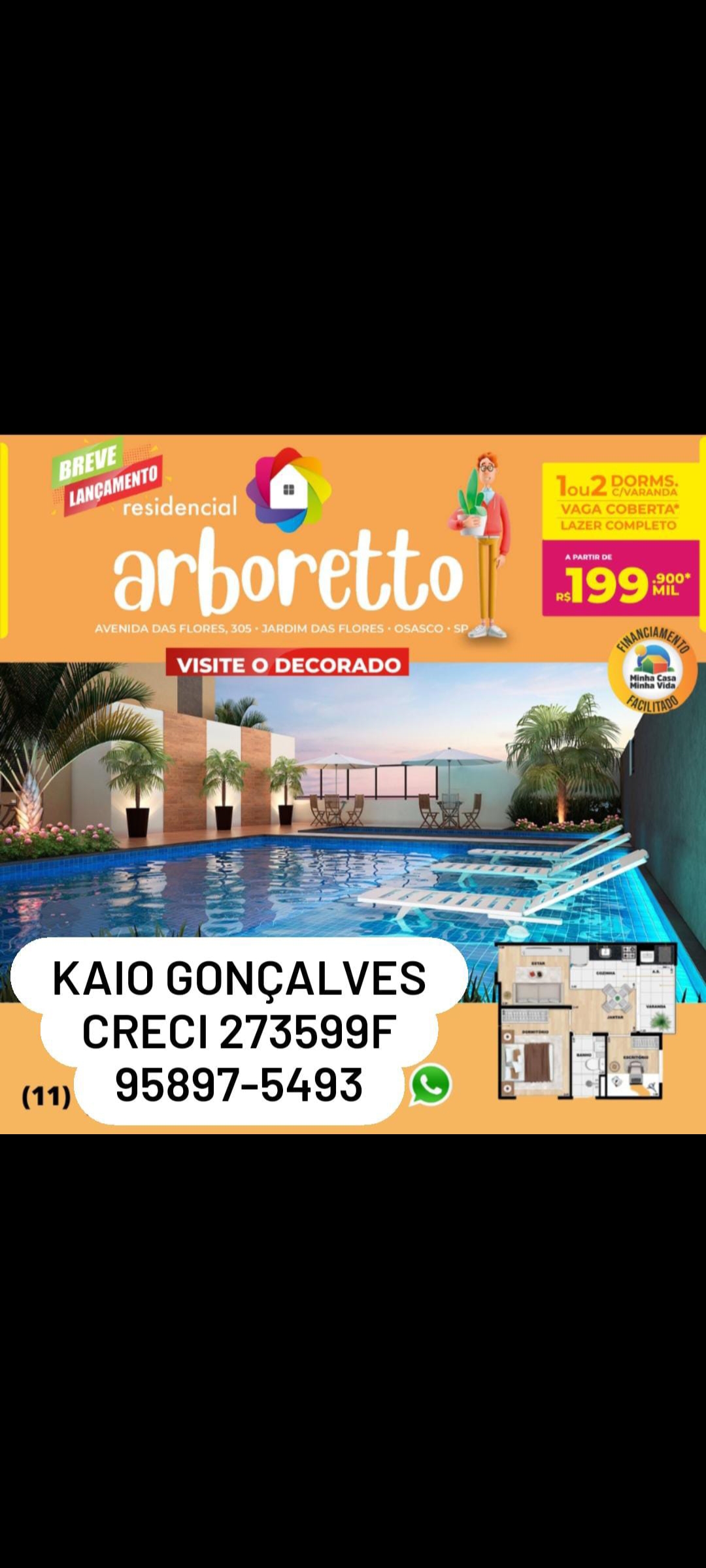 Imagem Apartamento com 1 Quarto à Venda, 33 m²em Jardim das Flores - Osasco Imagem Apartamento com 1 Quarto à Venda, 33 m²em Jardim das Flores - Osasco