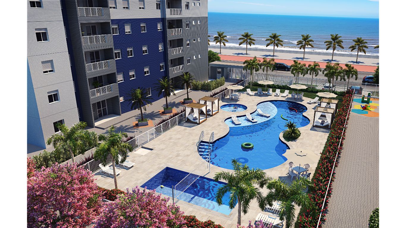 Imagem Apartamento com 2 Quartos à Venda, 47 m²em Balneario Umurama - Mongaguá