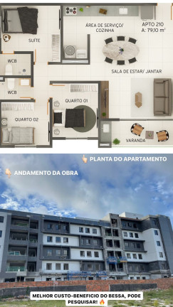 Imagem Apartamento com 2 Quartos à Venda, 62 m² em Aeroclube - João Pessoa Imagem Apartamento com 2 Quartos à Venda, 62 m² em Aeroclube - João Pessoa