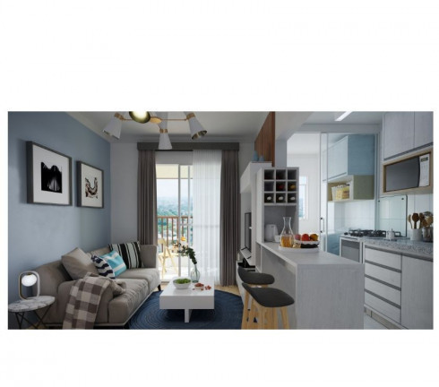Imagem Apartamento com 2 Quartos à Venda, 50 m²em Jardim Record - Taboão da Serra Imagem Apartamento com 2 Quartos à Venda, 50 m²em Jardim Record - Taboão da Serra