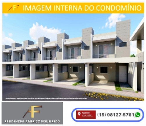 Imagem Casa de Condomínio com 2 Quartos à Venda, 93 m² em Jardim Simus - Sorocaba