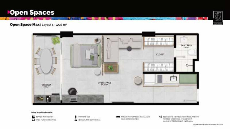Imagem Apartamento com 1 Quarto à Venda,  em Pituba - Salvador