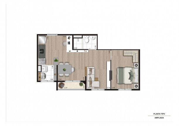 Imagem Apartamento com 2 Quartos à Venda, 37 m² em Saúde - São Paulo