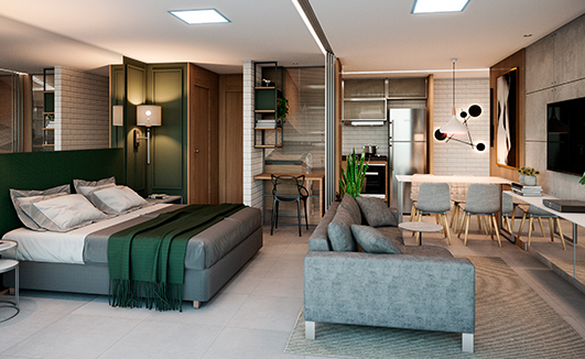 Imagem Apartamento com 1 Quarto à Venda, 36 m²em Mucuripe - Fortaleza Imagem Apartamento com 1 Quarto à Venda, 36 m²em Mucuripe - Fortaleza