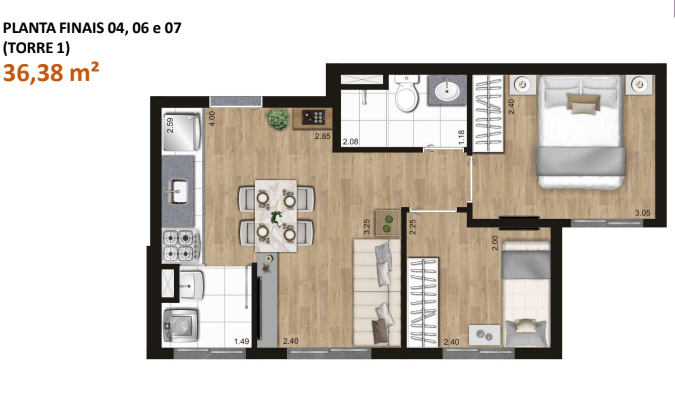 Imagem Apartamento com 2 Quartos à Venda, 42 m² em Vila Albertina - São Paulo Imagem Apartamento com 2 Quartos à Venda, 42 m² em Vila Albertina - São Paulo