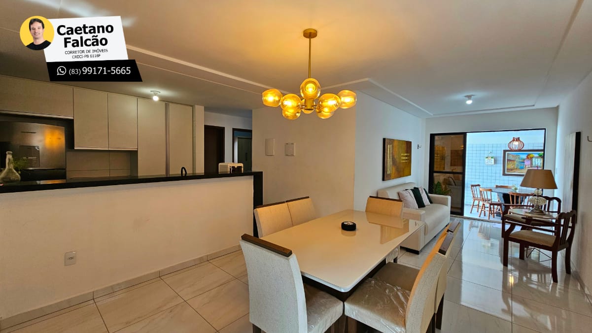 Imagem Apartamento com 3 Quartos à Venda, 124 m² em Bancários - João Pessoa