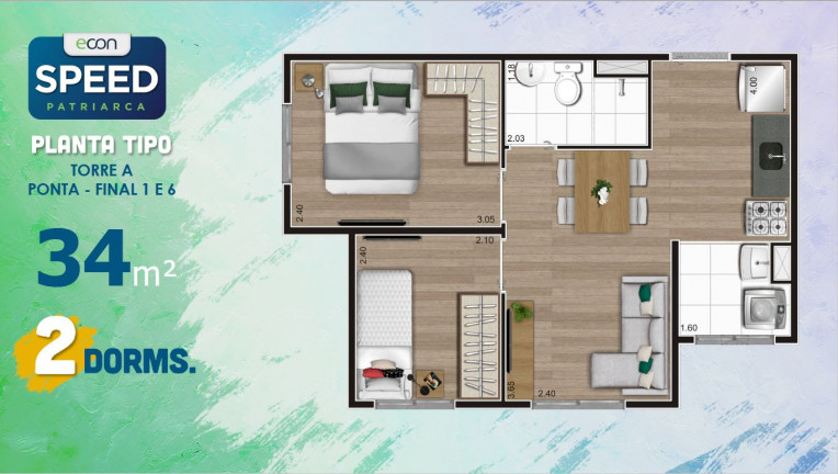 Imagem Apartamento com 2 Quartos à Venda, 35 m² em Cidade Patriarca - São Paulo Imagem Apartamento com 2 Quartos à Venda, 35 m² em Cidade Patriarca - São Paulo
