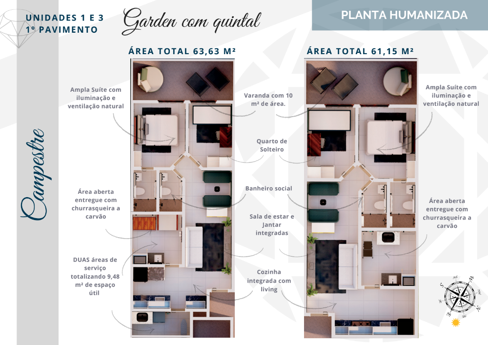 Imagem Apartamento com 2 Quartos à Venda, em Campestre - Santo André Imagem Apartamento com 2 Quartos à Venda, em Campestre - Santo André