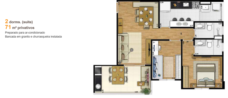 Imagem Apartamento com 2 Quartos à Venda, 71 m² em Saúde - São Paulo