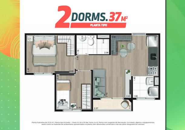 Imagem Apartamento com 2 Quartos à Venda,  em Vila Jaraguá - São Paulo