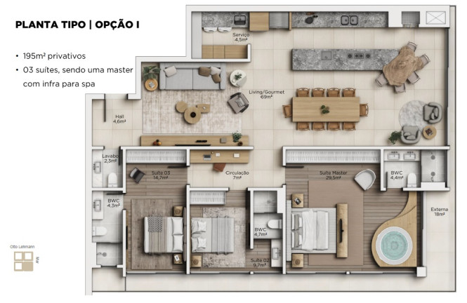 Imagem Apartamento com 4 Quartos à Venda, 195 m² em Centro - Balneário Piçarras