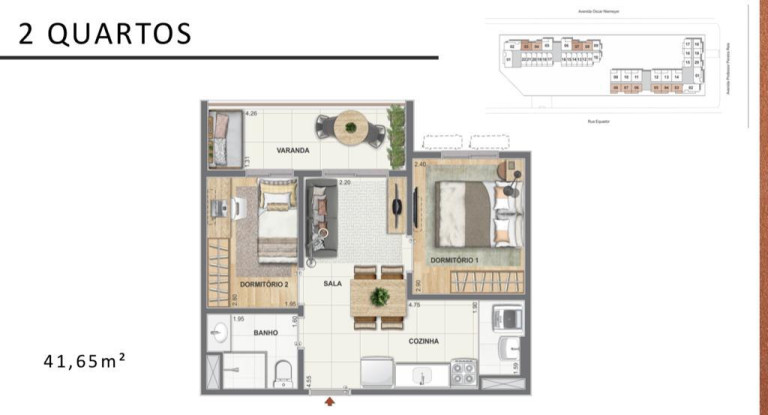 Imagem Apartamento com 2 Quartos à Venda, 55 m² em Santo Cristo - Rio de Janeiro