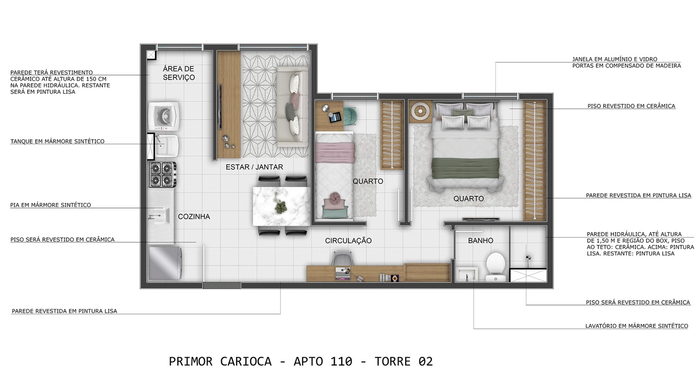 Imagem Apartamento com 2 Quartos à Venda, 41 m² em Inhaúma - Rio de Janeiro Imagem Apartamento com 2 Quartos à Venda, 41 m² em Inhaúma - Rio de Janeiro