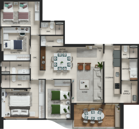 Imagem Apartamento com 4 Quartos à Venda, 132 m² em Boa Viagem - Recife Imagem Apartamento com 4 Quartos à Venda, 132 m² em Boa Viagem - Recife