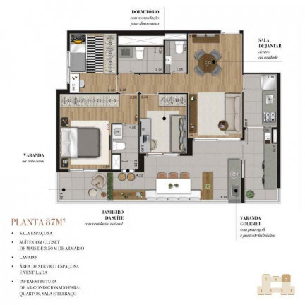 Imagem Apartamento com 4 Quartos à Venda, em Vila Leopoldina - São Paulo Imagem Apartamento com 4 Quartos à Venda, em Vila Leopoldina - São Paulo
