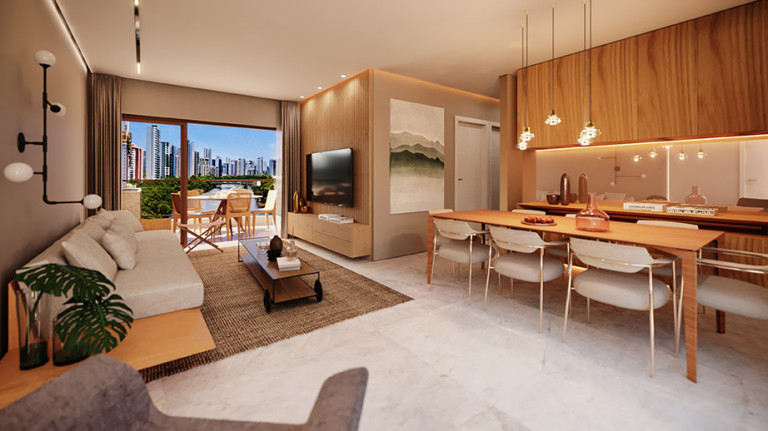 Imagem Apartamento com 4 Quartos à Venda, 132 m² em Madalena - Recife