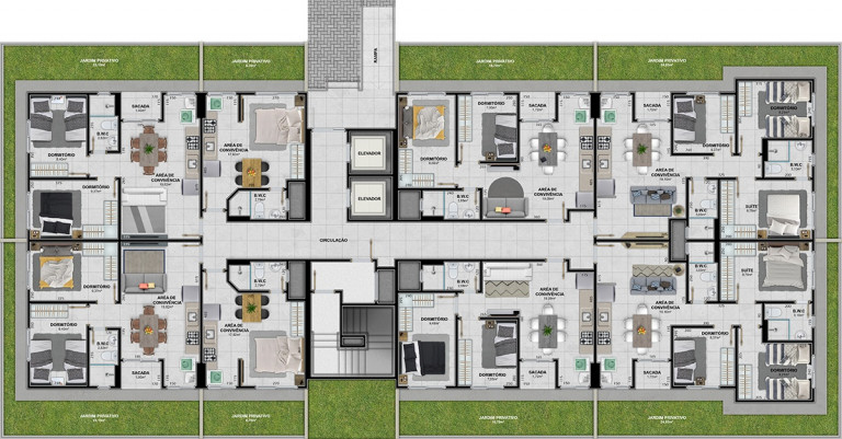Imagem Apartamento com 3 Quartos à Venda, 79 m²em Linha Batista - Criciúma Imagem Apartamento com 3 Quartos à Venda, 79 m²em Linha Batista - Criciúma