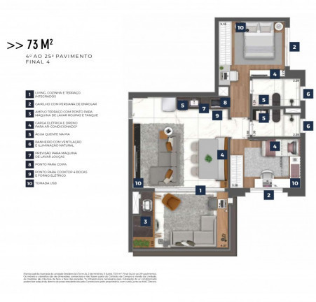Imagem Apartamento com 3 Quartos à Venda, 120 m² em Santo Amaro - São Paulo Imagem Apartamento com 3 Quartos à Venda, 120 m² em Santo Amaro - São Paulo