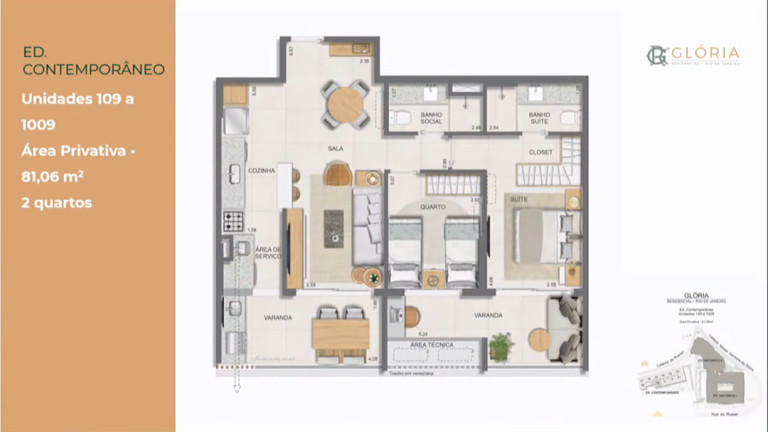 Imagem Apartamento com 2 Quartos à Venda, em Glória - Rio de Janeiro Imagem Apartamento com 2 Quartos à Venda, em Glória - Rio de Janeiro