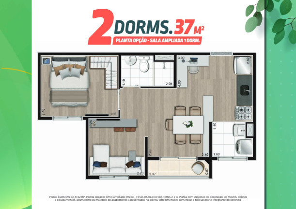 Imagem Apartamento com 2 Quartos à Venda,  em Vila Jaraguá - São Paulo